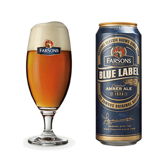 Blue Label Dose Farsons Blue Label Amber Ale - Maltaladen