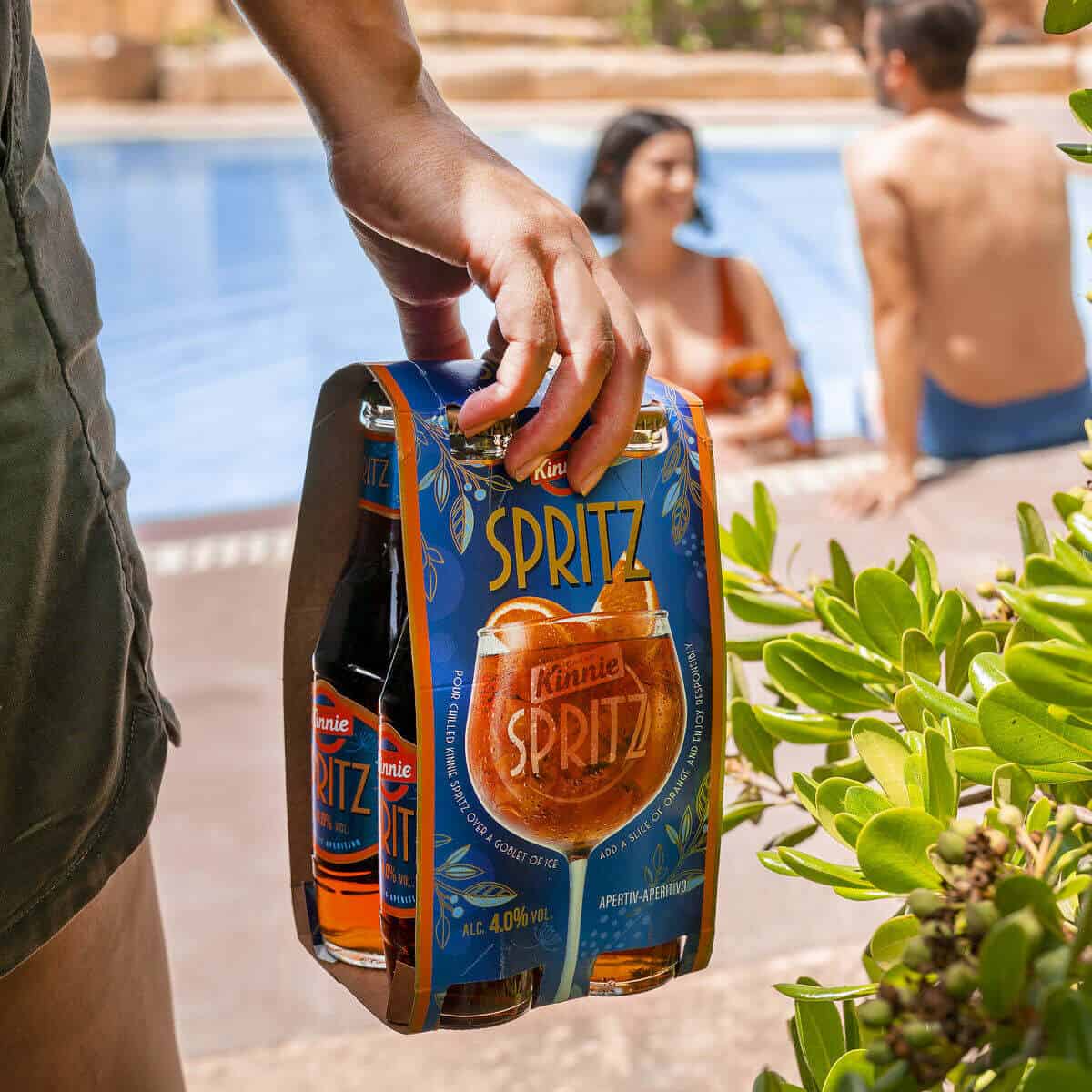 Kinnie Spritz - Das Alkoholisches Getränk aus Malta basiert auf Kinnie.