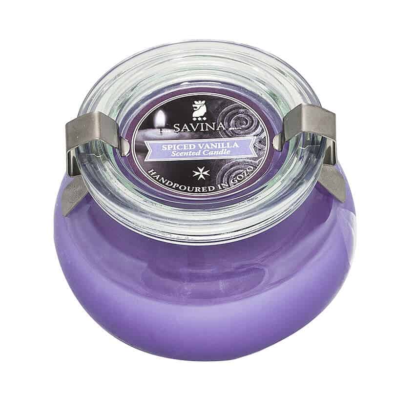 Spiced Vanilla Round Jar Candle Lila Spiced Vanilla