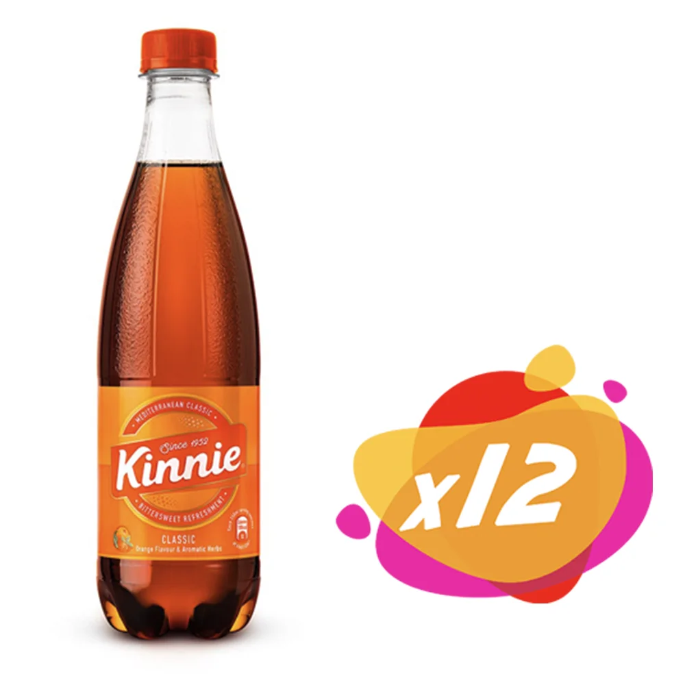 12 Kinnie Classic 12 Pack Kinnie PET Flaschen aus Malta