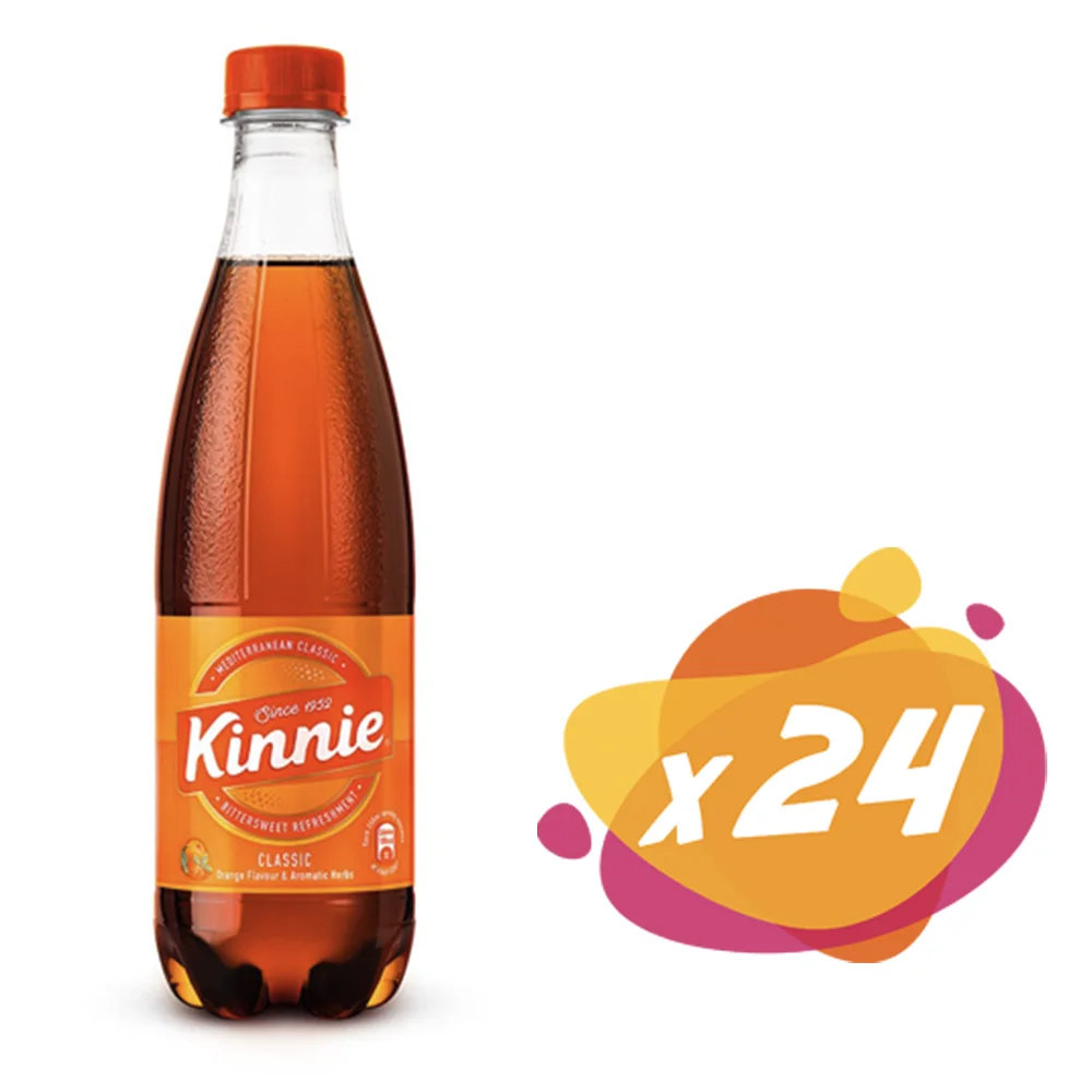 24 Kinnie Classic 24 Pack Kinnie PET Flaschen aus Malta