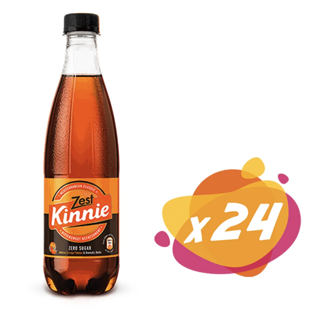 24 Kinnie Zest 24 Kinnie Zest PET Flaschen aus Malta