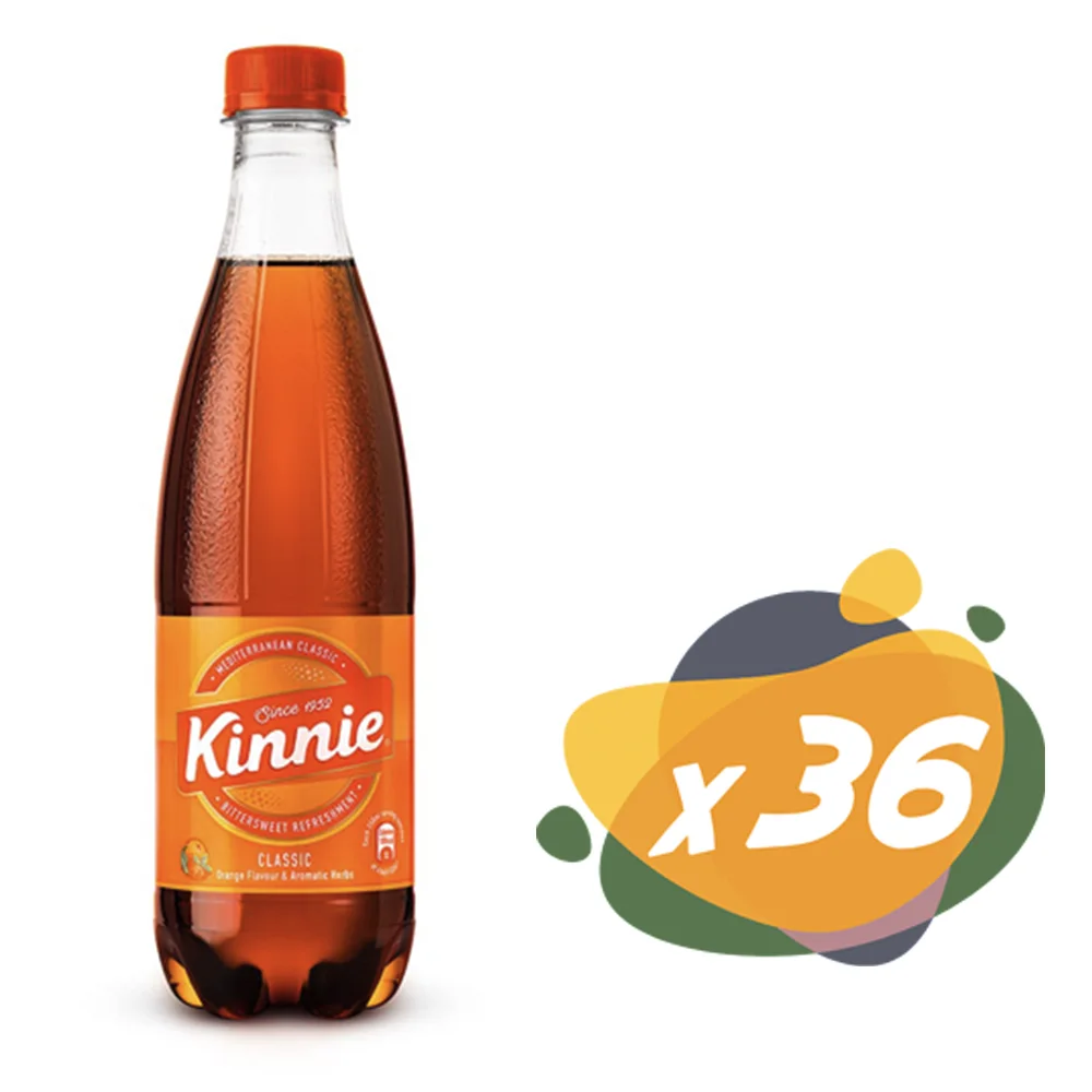 36 Kinnie Classic 36 Pack Kinnie PET Flaschen aus Malta