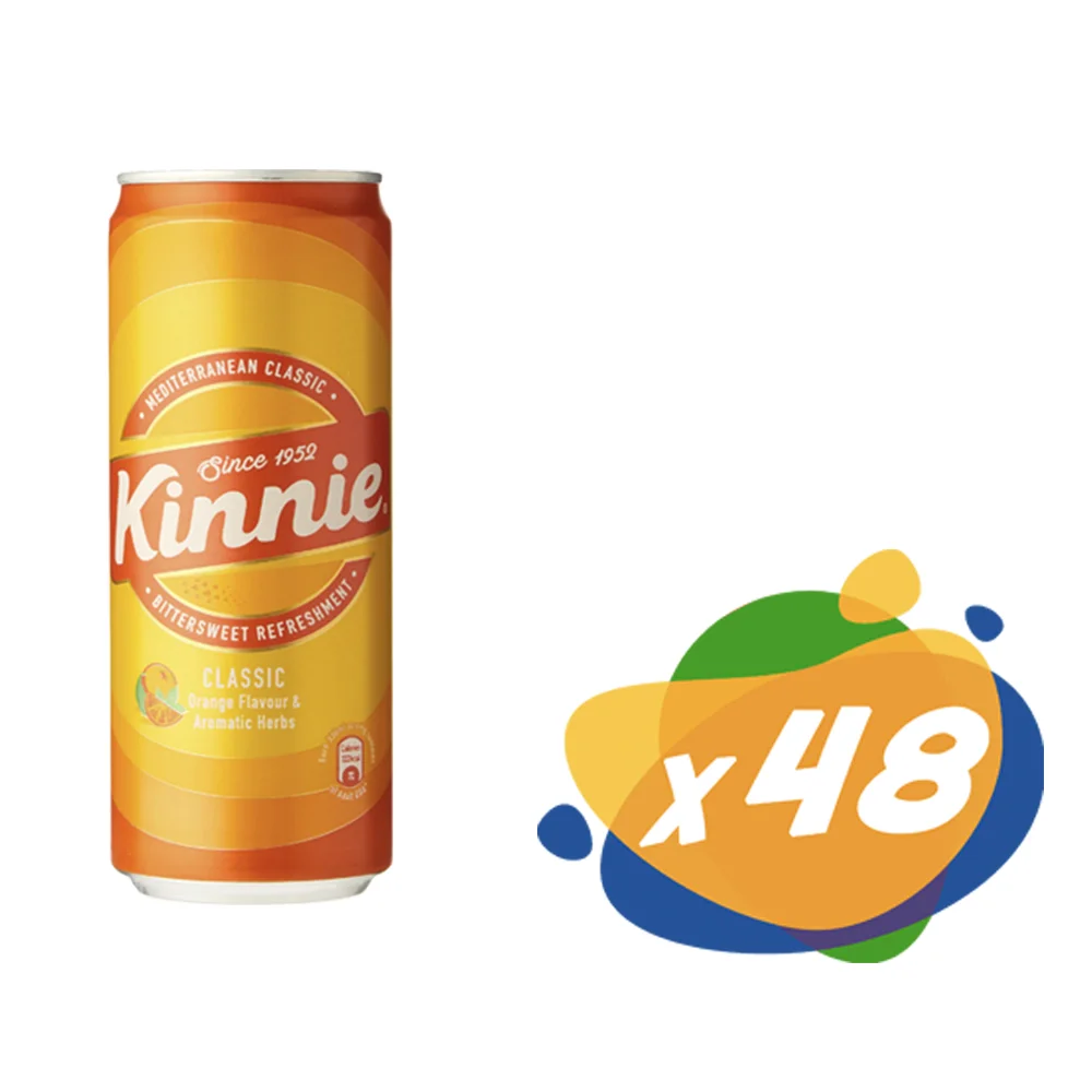 48 Kinnie Classic Cans 48 Pack Kinnie aus Malta