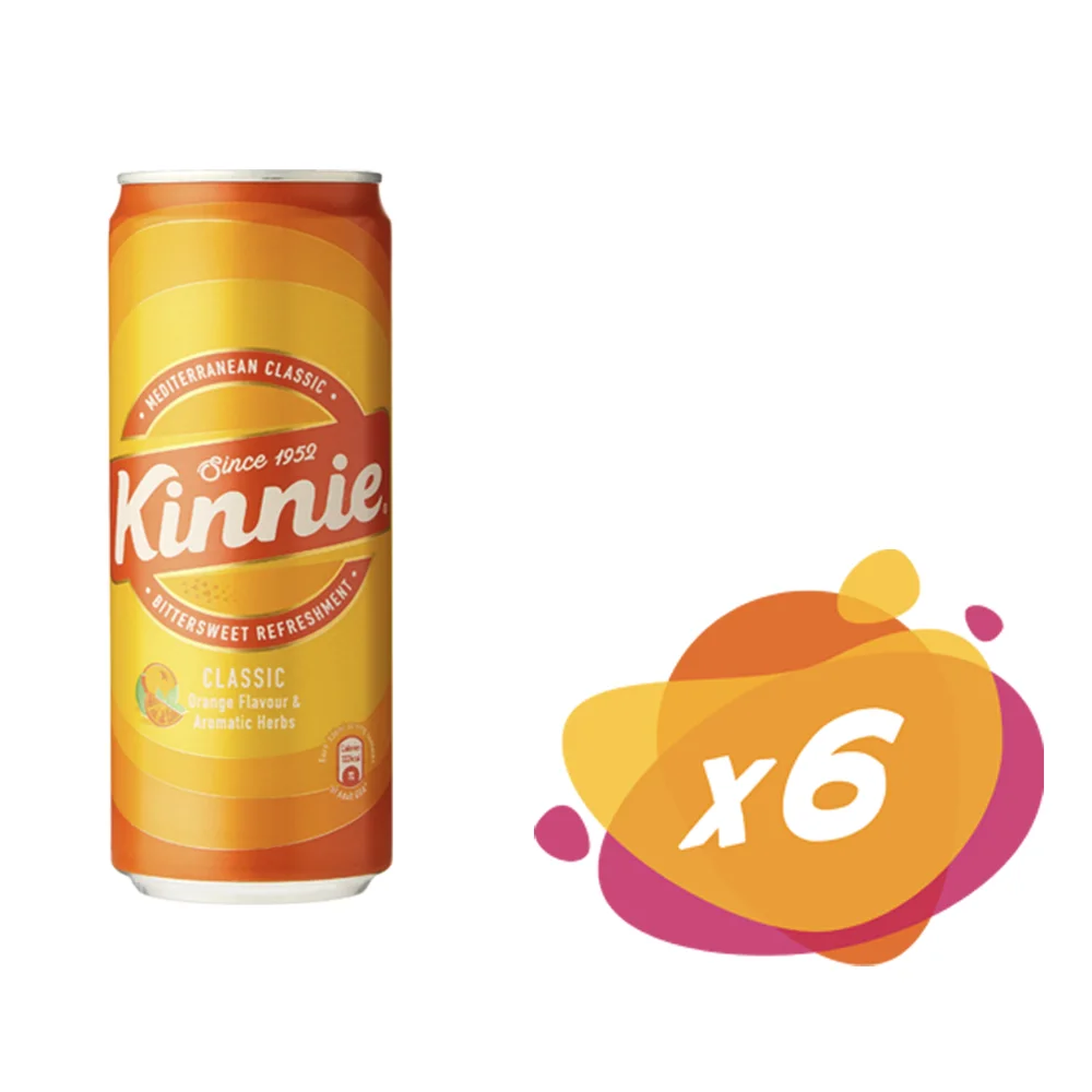 6 Kinnie Classic Cans 6 Pack Kinnie aus Malta