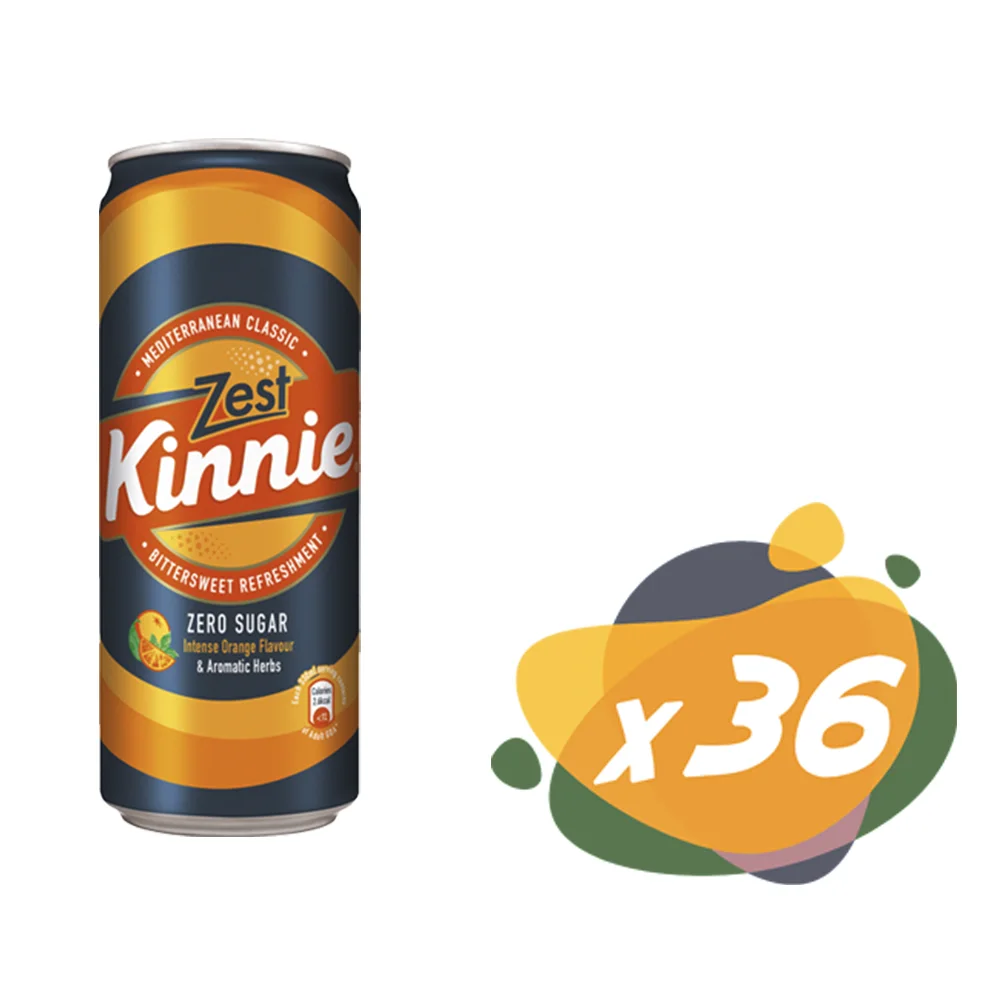 36 Kinnie Zest Cans 36 Pack Kinnie Zest aus Malta