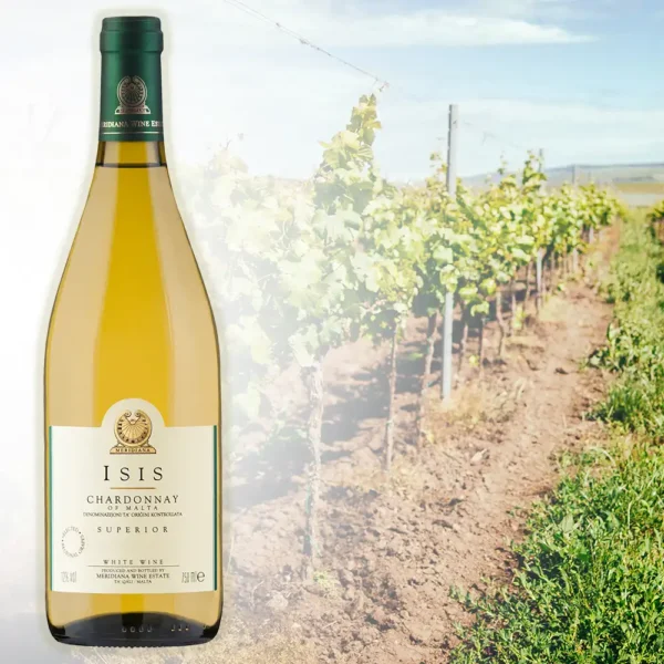 Flasche Isis Chardonnay Weißwein von Meridiana aus Malta