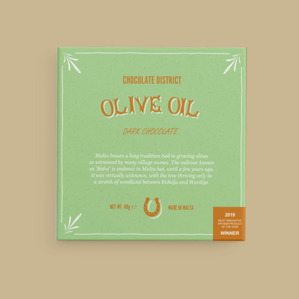 Olivenölschokolade