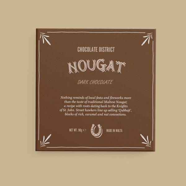 Chocolate District - Nougatschokolade