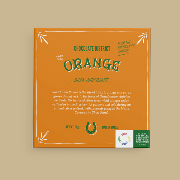 Orangenschokolade