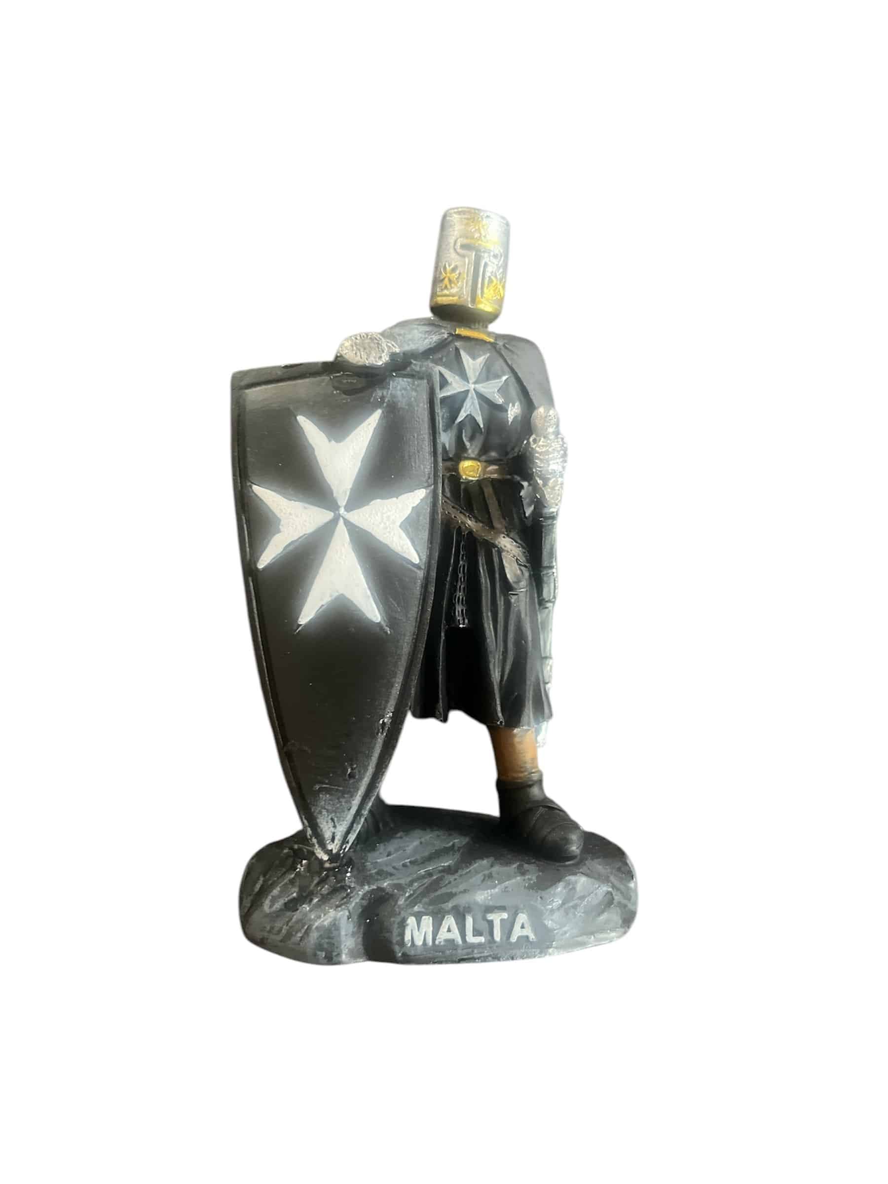 Black Maltesischer Ritter Statue
