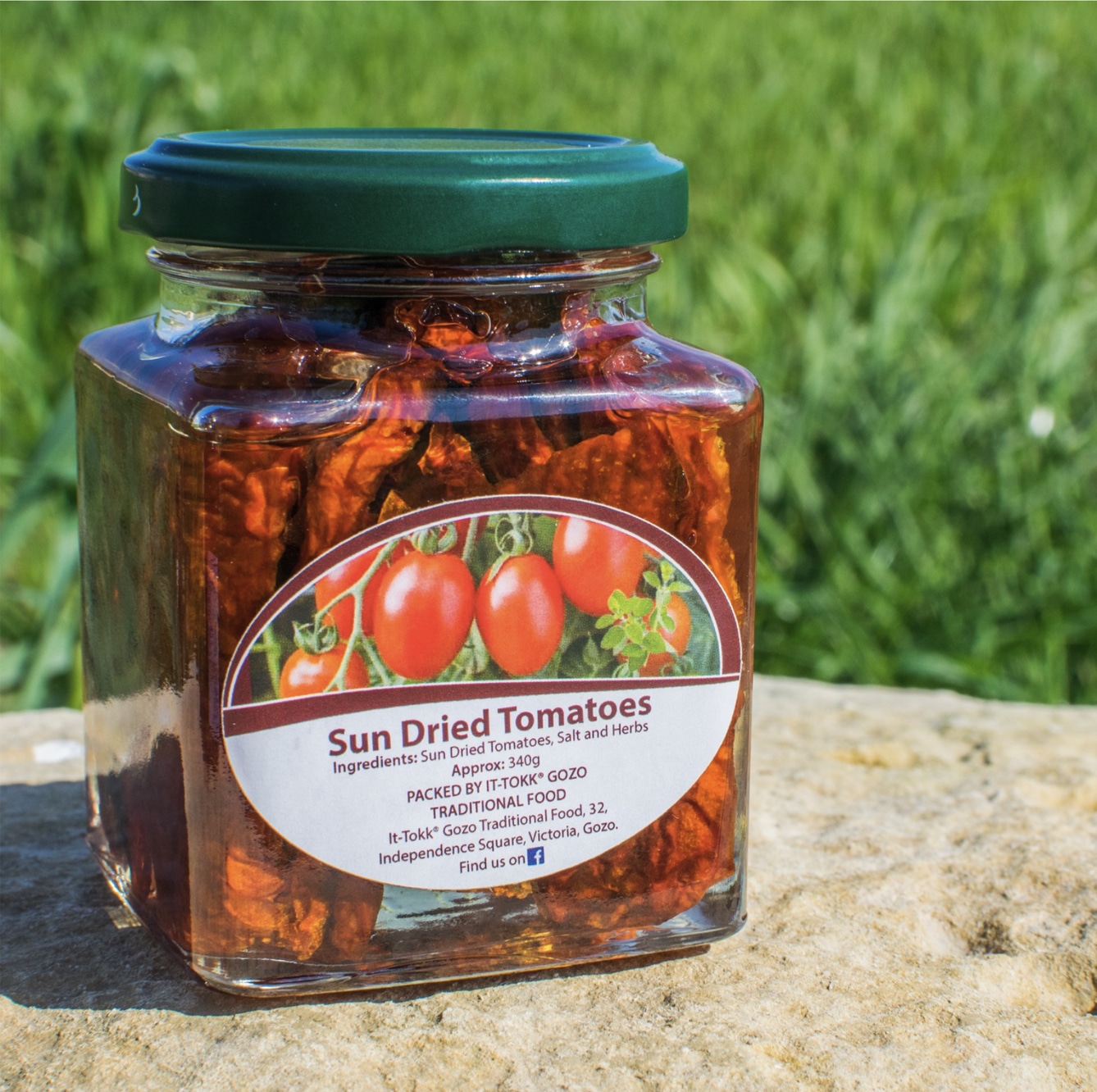 Sun Dried Tomatoes it Tokk Sonnengetrocknete Tomaten in Olivenöl