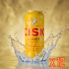 Cisk Lager Bier aus Malta in der 500-ml-Dose als 12er-Pack