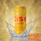 Cisk Lager Bier aus Malta in der 500-ml-Dose als 24er-Pack