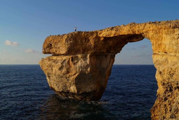 Landschaft auf Gozo, der Schwesterinsel Maltas