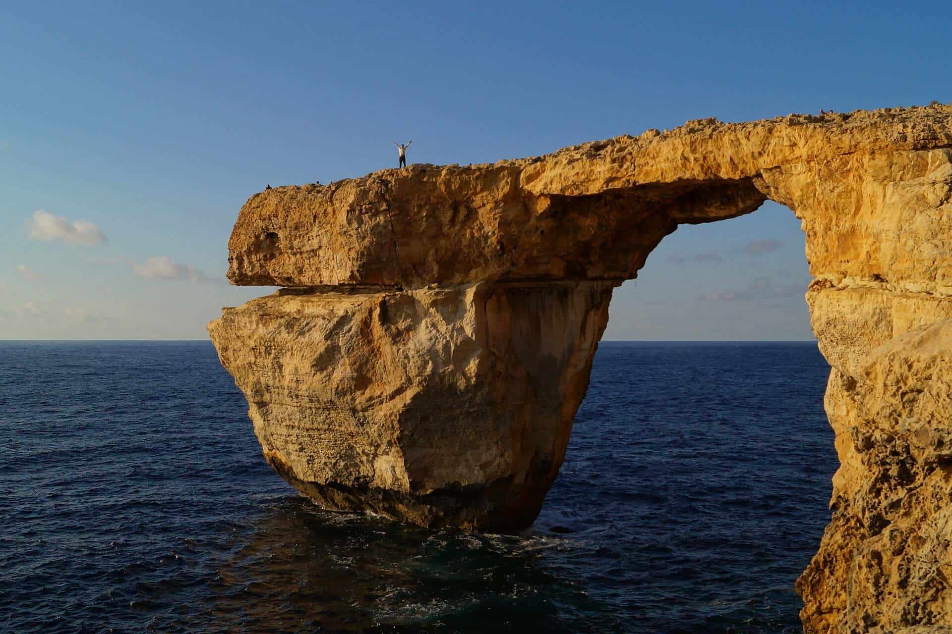 Landschaft auf Gozo, der Schwesterinsel Maltas