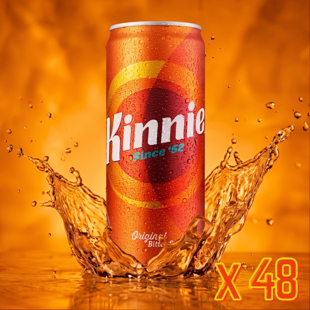 Kinnie Classic Dose 330 ml 48er-Pack Kinnie Classic Softdrink in der 330-ml-Dose als 48er-Pack