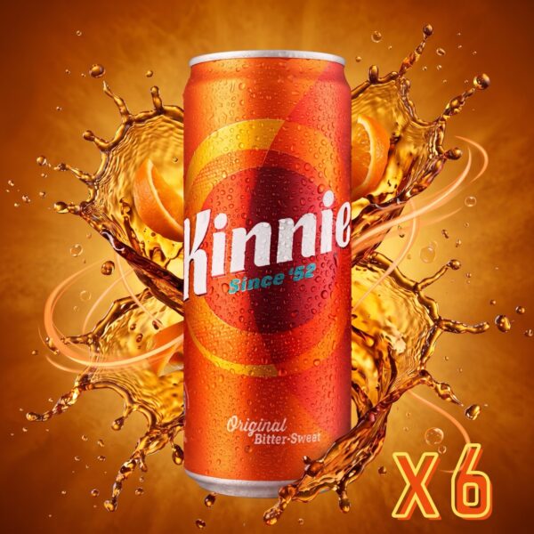 Kinnie Classic Softdrink in der 330-ml-Dose als 6er-Pack