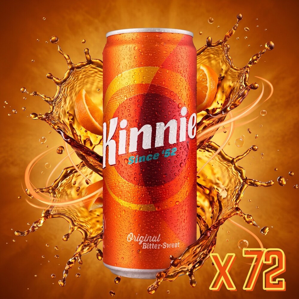 Kinnie Classic Dose 330 ml 72er-Pack Kinnie Classic Softdrink in der 330-ml-Dose als 72er-Pack