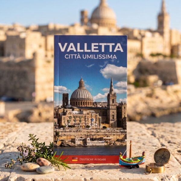 Buch Valletta - Citta Umilissima in deutscher Ausgabe