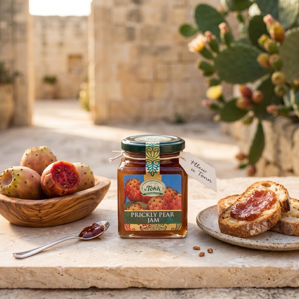 Kaktusfeigenmarmelade It Tokk 250g It Tokk Kaktusfeigenmarmelade 250 g aus Malta