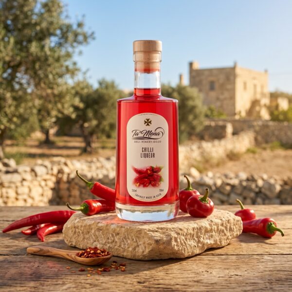 Ta Mena Chili-Likoer 200 ml von der Insel Gozo