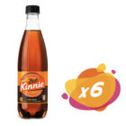 Sechserpack Kinnie Zest PET Flaschen 500 ml